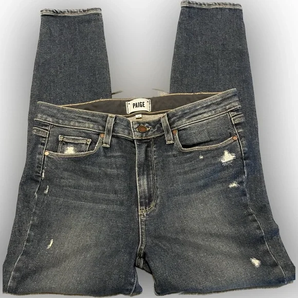 NWT Paige Hoxton High Rise Ankle Skinny - Picture 4 of 10
